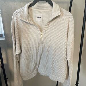 Aerie Half Zip Sweater